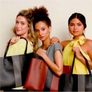 Vince Camuto Vegan Leather "The Luck Tote" Bag